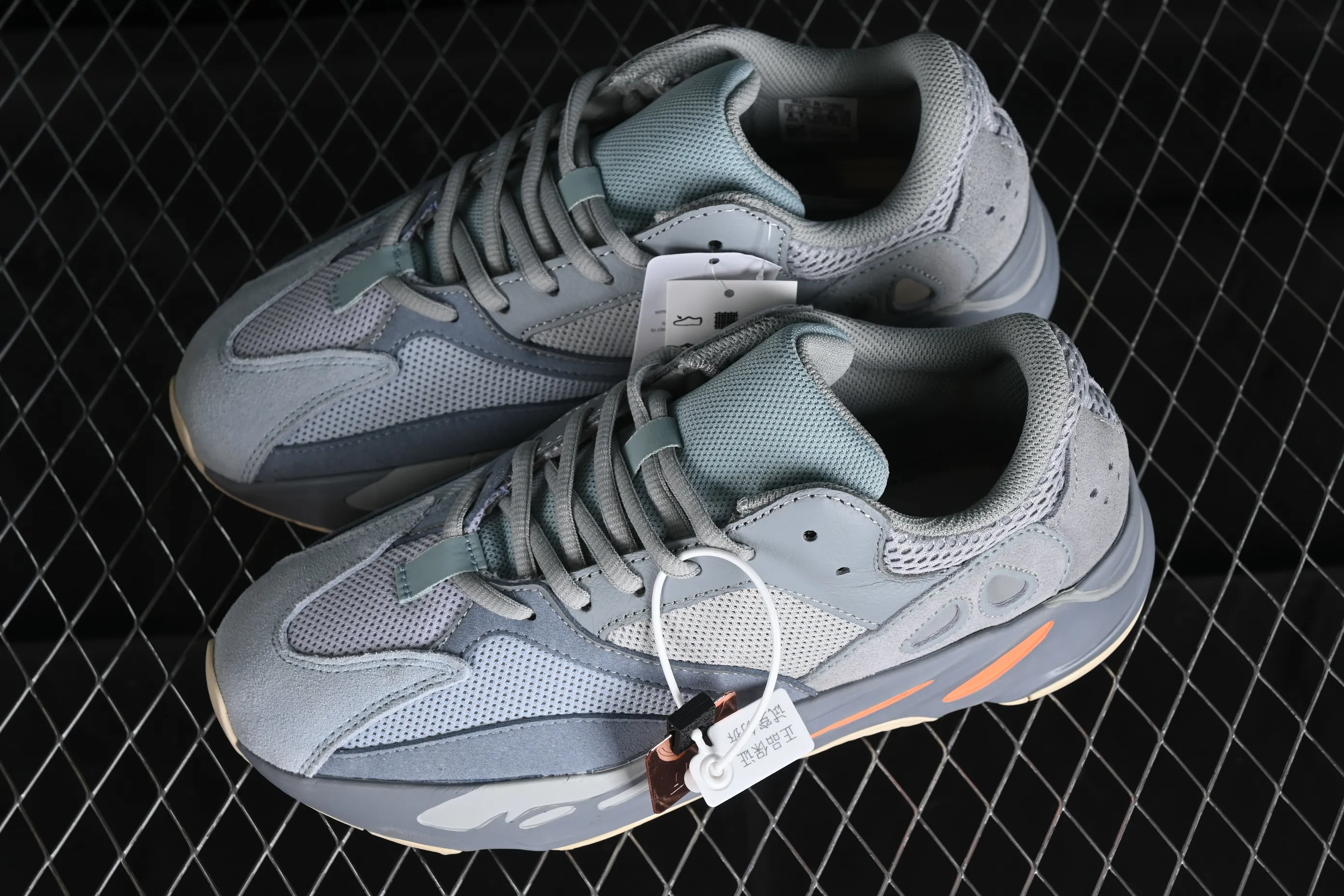 All Categories Ad Yeezy Coconut Series G Version Ad Yeezy Boost 700 "Inertia" EG7597 Kanye Coconut 700 3M Reflective Running Shoes